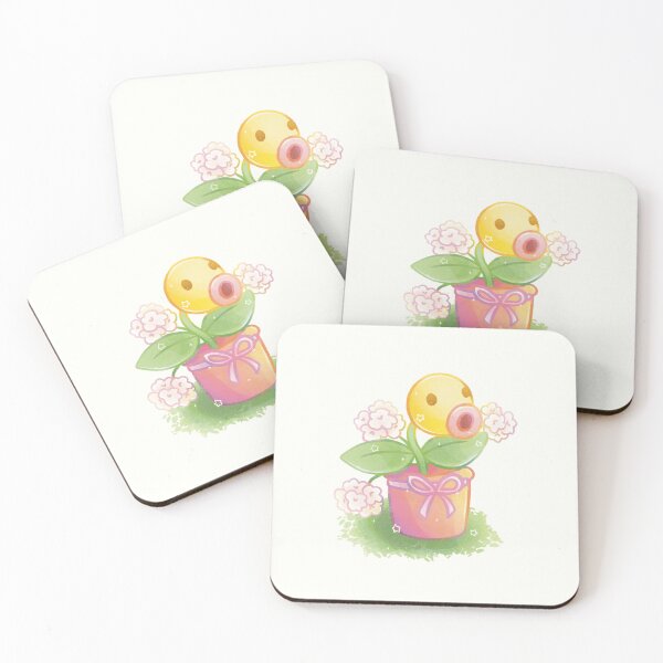 Item preview, cute mantis & bell flower friends designed and sold by moo bean studios.