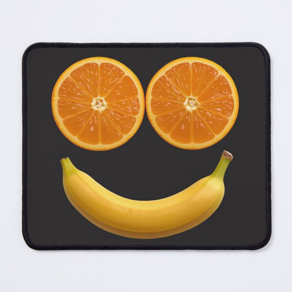 Item preview, Fruit Smiley Face - Banana and Oranges designed and sold by MargaretPolanco.