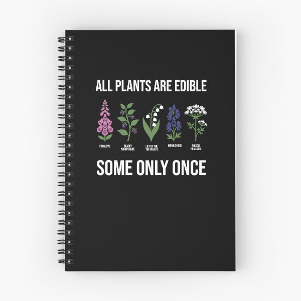 Item preview, All Plants Are Edible Some Only Once designed and sold by varioarts.