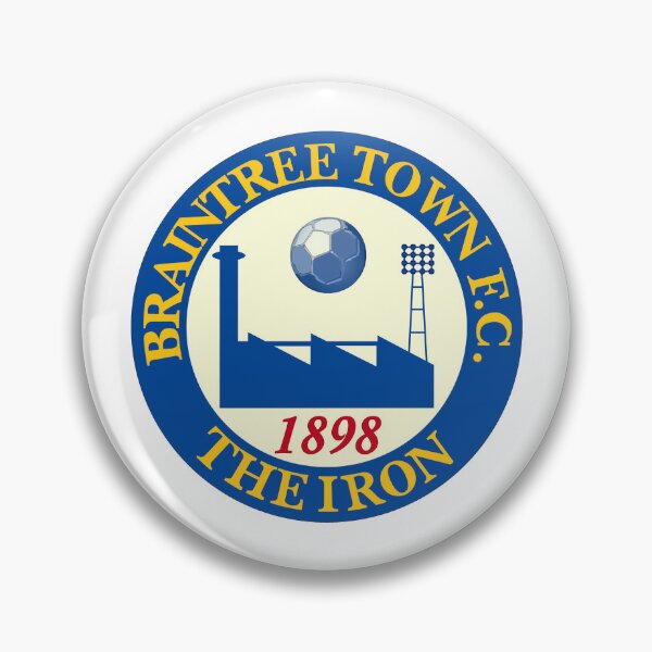 Item preview, Braintree Town FC Football Club Logo Badge Emblem designed and sold by mots65.