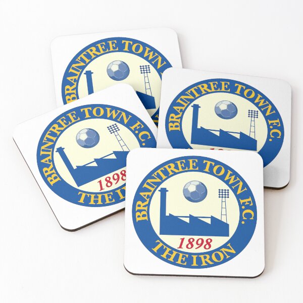 Item preview, Braintree Town FC Football Club Logo Badge Emblem designed and sold by mots65.