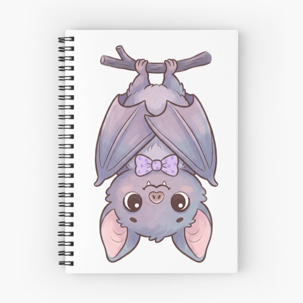 Item preview, Tiny Vampire Bat Wearing A Bow - Kawaii Design designed and sold by larbimalki.