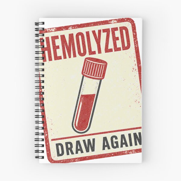 Item preview, Hemolyzed Draw Again Rejection Stamp Laboratory Design designed and sold by BoosterShop.