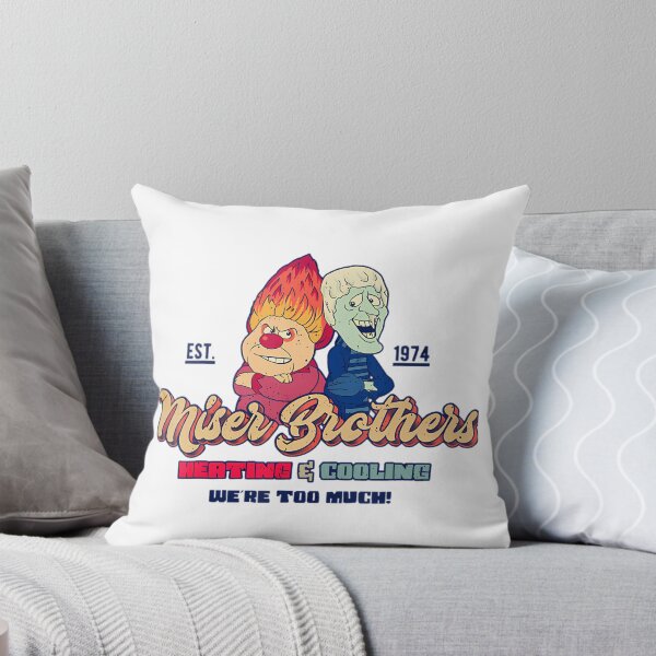 Item preview, Miser Brothers Heating Cooling Vintage Retro designed and sold by ImogenDavisArt.