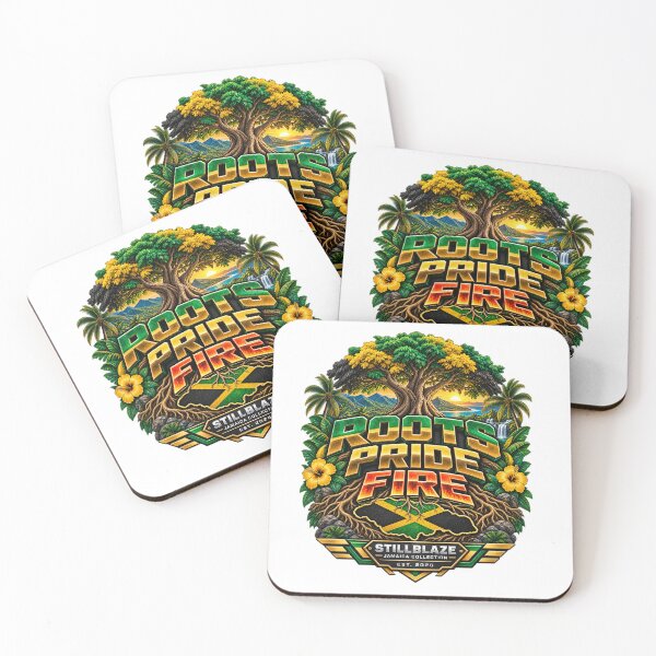 Item preview, Roots Pride Fire – Jamaican Heritage Streetwear by STILLBLAZE designed and sold by BilcoStillbaze.