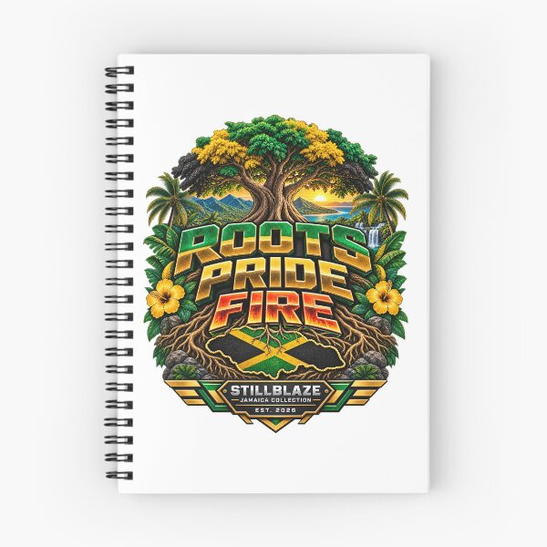 Item preview, Roots Pride Fire – Jamaican Heritage Streetwear by STILLBLAZE designed and sold by BilcoStillbaze.