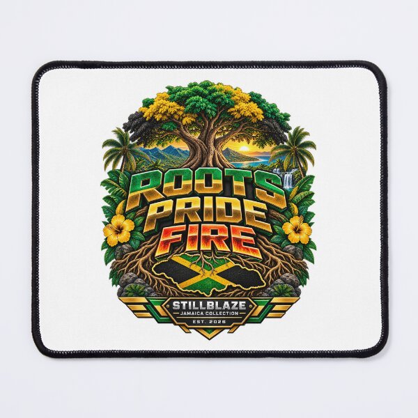 Item preview, Roots Pride Fire – Jamaican Heritage Streetwear by STILLBLAZE designed and sold by BilcoStillbaze.