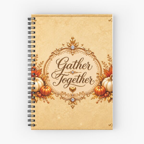 Item preview, Gather Together Thanksgiving Mug – Elegant Golden Fall Pumpkin Design designed and sold by HO•Designs.