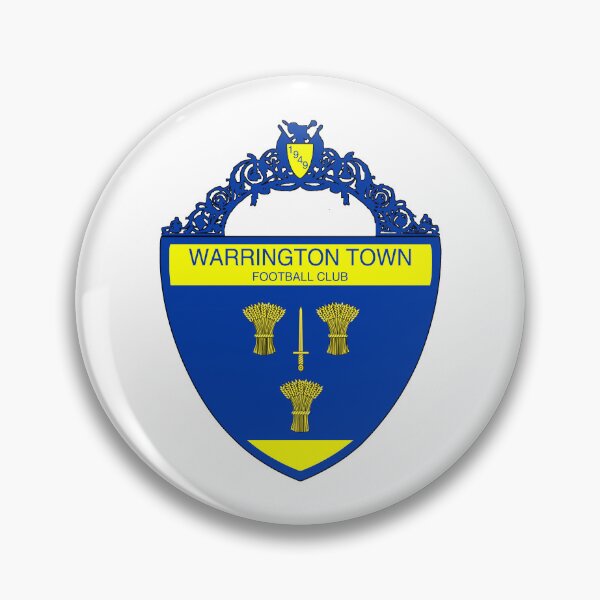 Item preview, Warrington Town FC Football Club Logo Badge Emblem designed and sold by mots65.