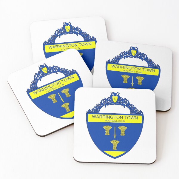 Item preview, Warrington Town FC Football Club Logo Badge Emblem designed and sold by mots65.