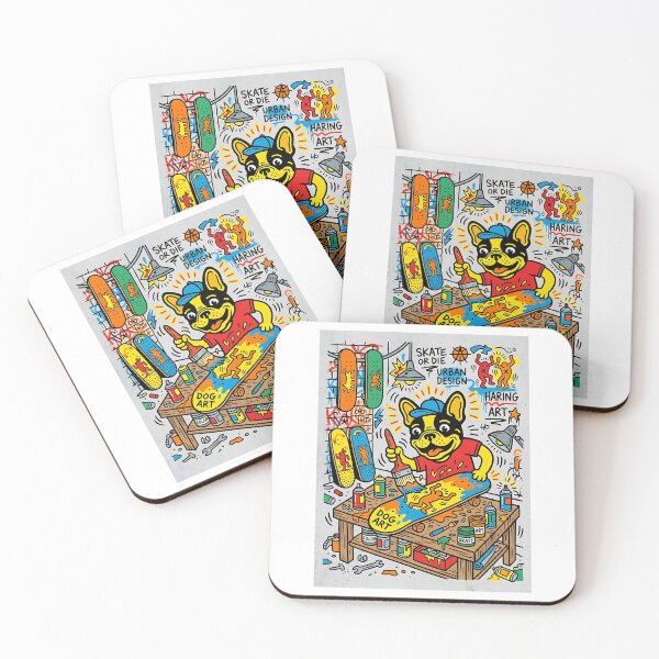 Item preview, French Bulldog Skateboard Designer designed and sold by PictoVibe.