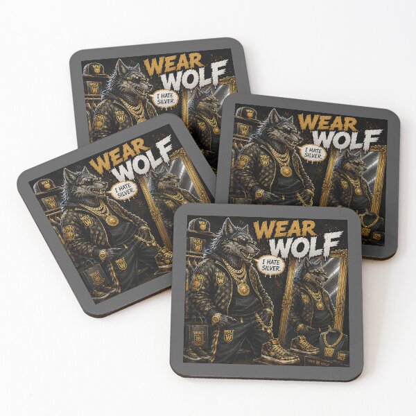 Item preview, Wear Wolf Funny Werewolf Streetwear Halloween Pun designed and sold by Hornace88studio.