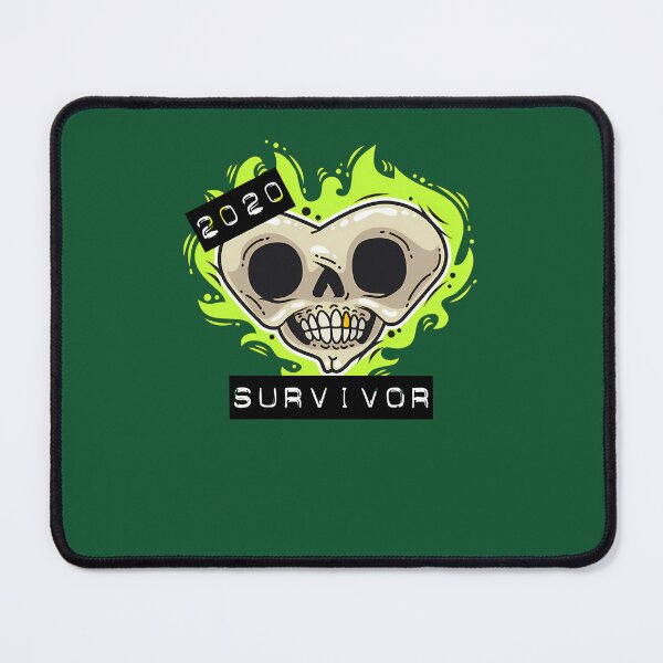 Item preview, 2020 Survivor - Skull In Shape Of A Heart 234 designed and sold by IsaGalleryA.