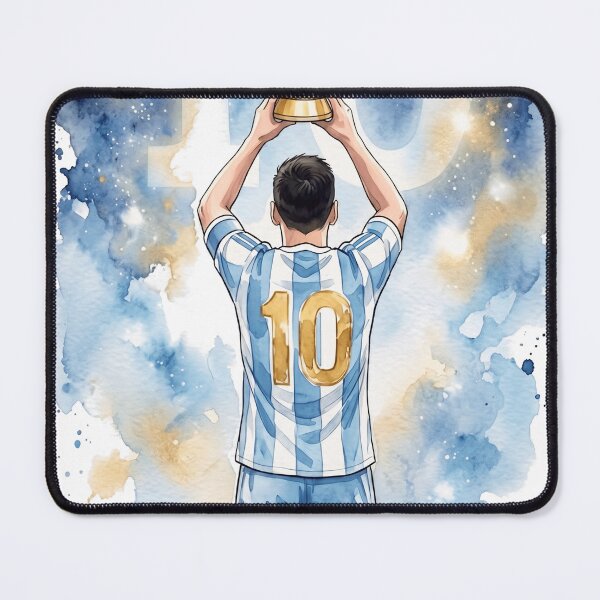 Item preview, Argentina Champion 10 Trophy Watercolor Poster designed and sold by DofinaSur.