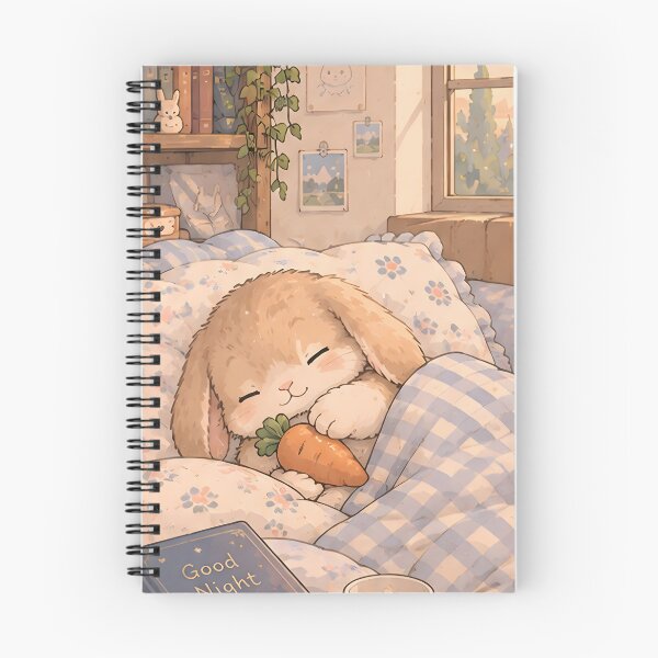 Item preview, Sleepy Bunny – Cozy Napping Rabbit Design designed and sold by KWW SHOP.