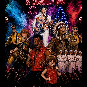 Artwork thumbnail, lambda lambda lambda & omega mu by American Artist Designs