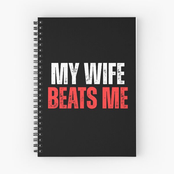 Item preview, My wife beats me, offensive humor designed and sold by Dondonmart.