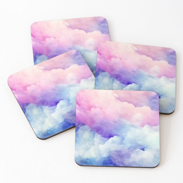 Item preview, Dreamy Fantasy 'Cotton Candy' Pink And Blue Clouds  designed and sold by DEC02.