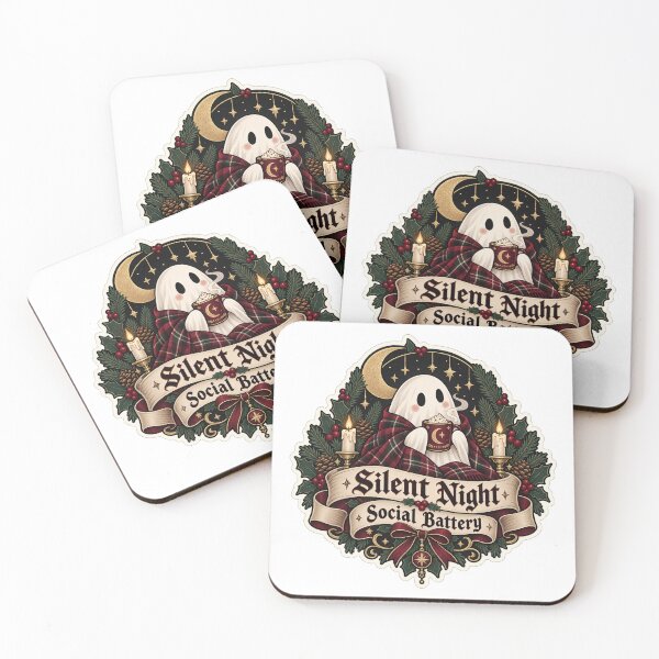 Item preview, Silent Night Social Battery designed and sold by AIARTIST1.