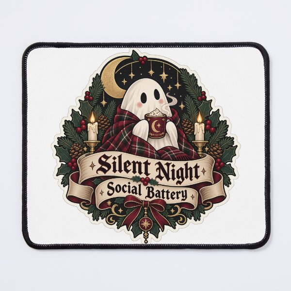 Item preview, Silent Night Social Battery designed and sold by AIARTIST1.