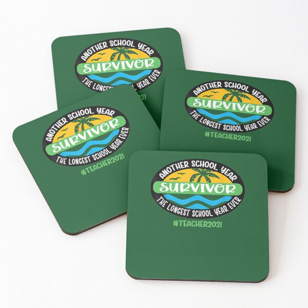 Item preview, Another School Year Survivor Teacher 2021 Longest Year 47 designed and sold by IsaGalleryA.