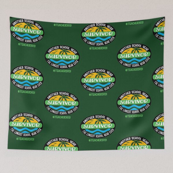Item preview, Another School Year Survivor Teacher 2021 Longest Year 47 designed and sold by IsaGalleryA.