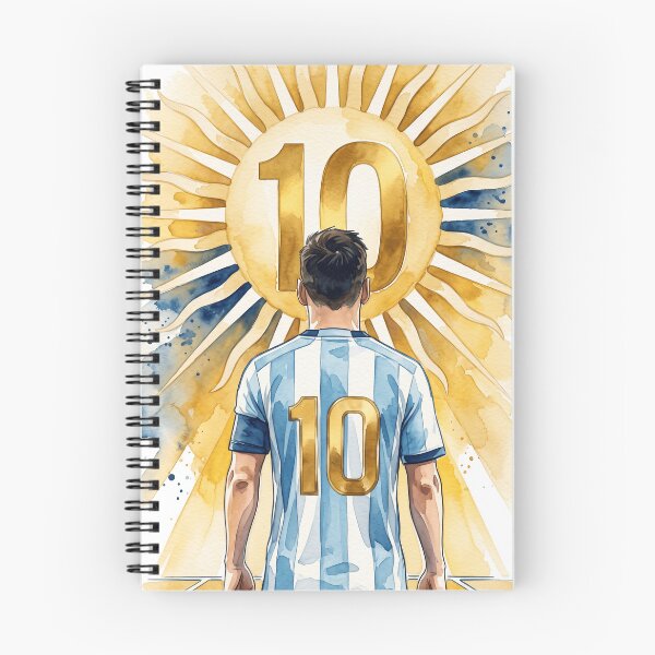 Item preview, Argentina 10 Golden Sun Watercolor Poster designed and sold by DofinaSur.