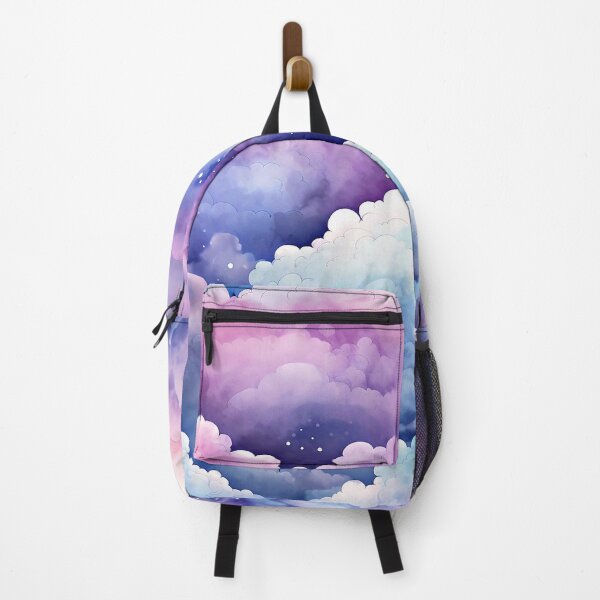 Item preview, Blue And Pink Fantasy Cotton Clouds Abstract Art designed and sold by DEC02.