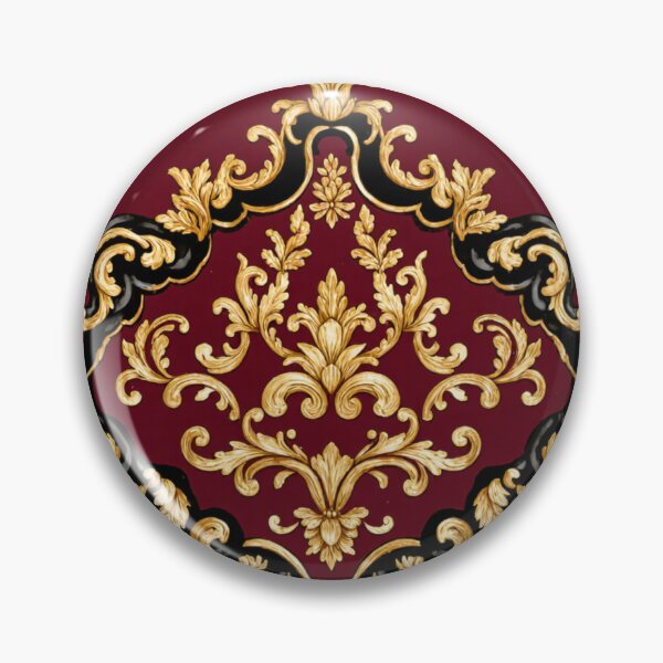 Item preview, Maroon & Gold-Black Baroque designed and sold by DesignsByPrnces.