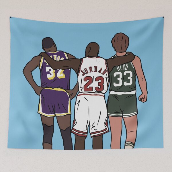 Item preview, Magic, Jordan & Bird designed and sold by RatTrapTees.
