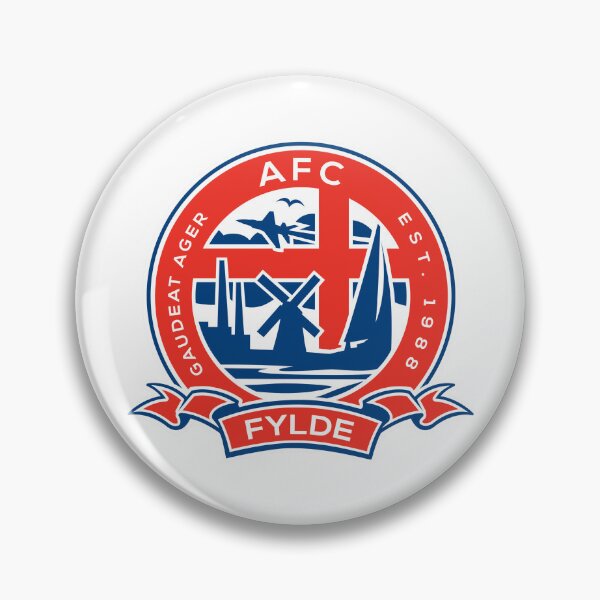 Item preview, AFC Fylde Football Club Logo Badge Emblem designed and sold by mots65.