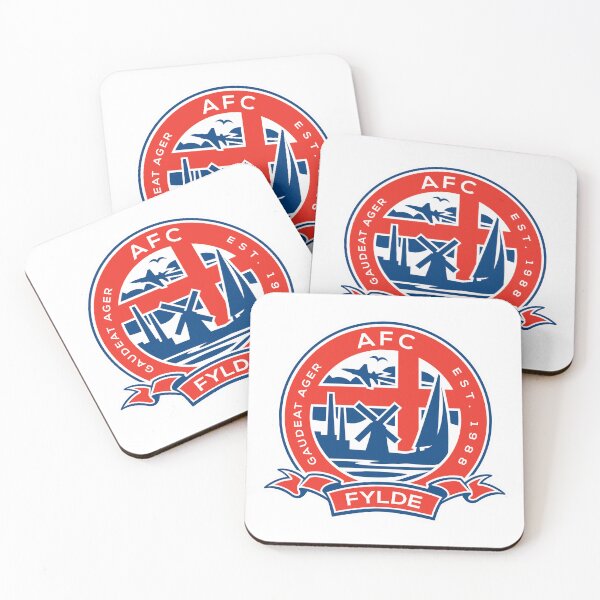 Item preview, AFC Fylde Football Club Logo Badge Emblem designed and sold by mots65.