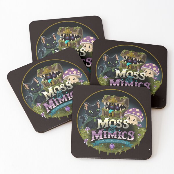 Item preview, Cute Things Lurk Here designed and sold by Moss & Mimics.