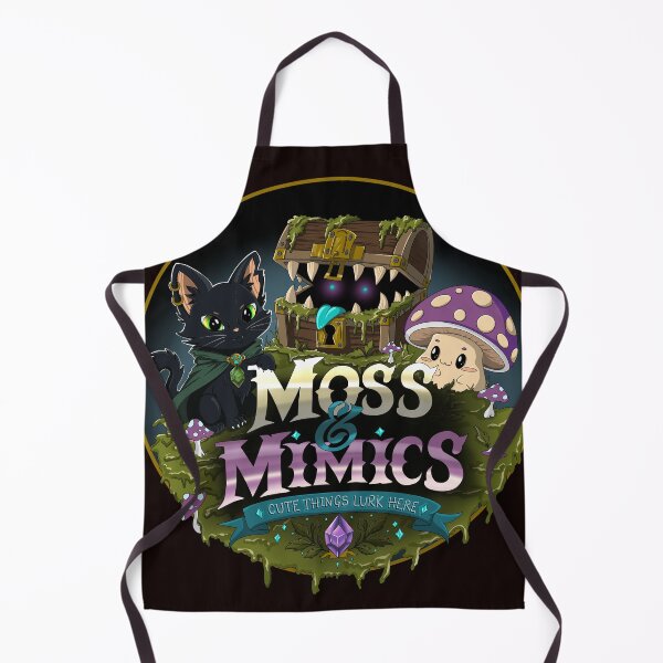 Item preview, Cute Things Lurk Here designed and sold by Moss & Mimics.