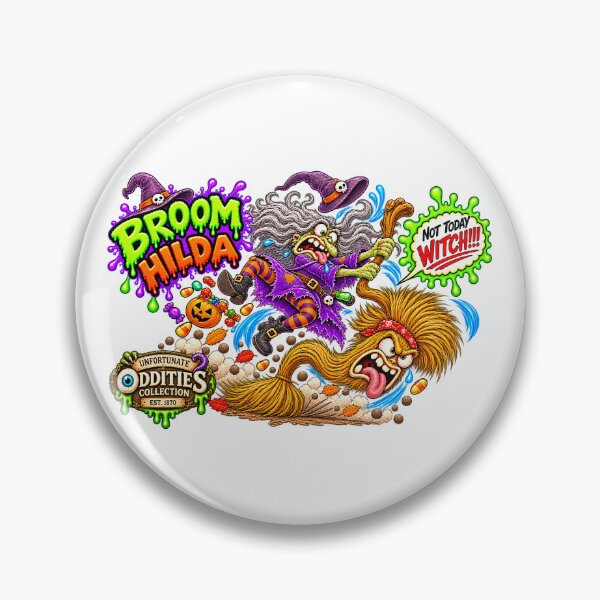 Item preview, Unfortunate Oddities - Broom Hilda designed and sold by WheelieGdArt.