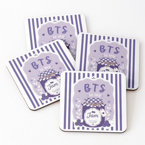 Item preview, Sweet Jam Jar Cute Purple KPop Fan  designed and sold by MessiasTruax.