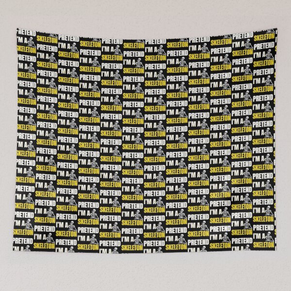 Item preview, Pretend I’m a Skeleton – Funny Spooky Halloween design designed and sold by VibranPalette.