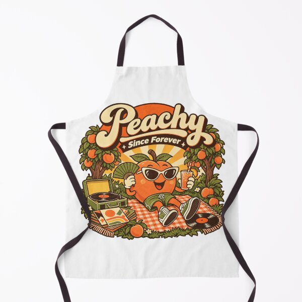 Item preview, Peachy Since Forever Retro Picnic Vibes designed and sold by Dresut.