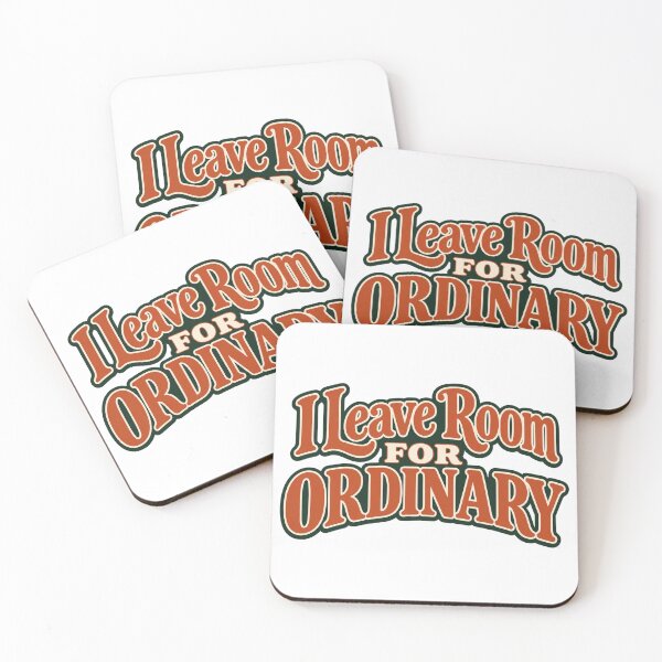 Item preview, I Leave Room for Ordinary Vintage Quote Design designed and sold by Bikivuno.