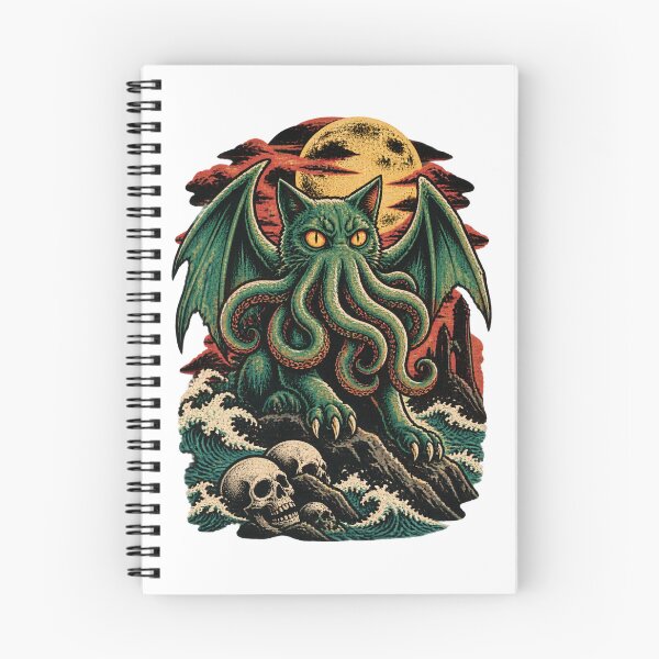 Item preview, Cathulhu - Cute Cat Mythical Creature Illustration Design designed and sold by ArthurBlake.