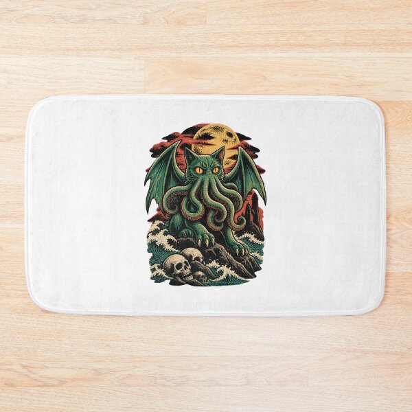 Item preview, Cathulhu - Cute Cat Mythical Creature Illustration Design designed and sold by ArthurBlake.