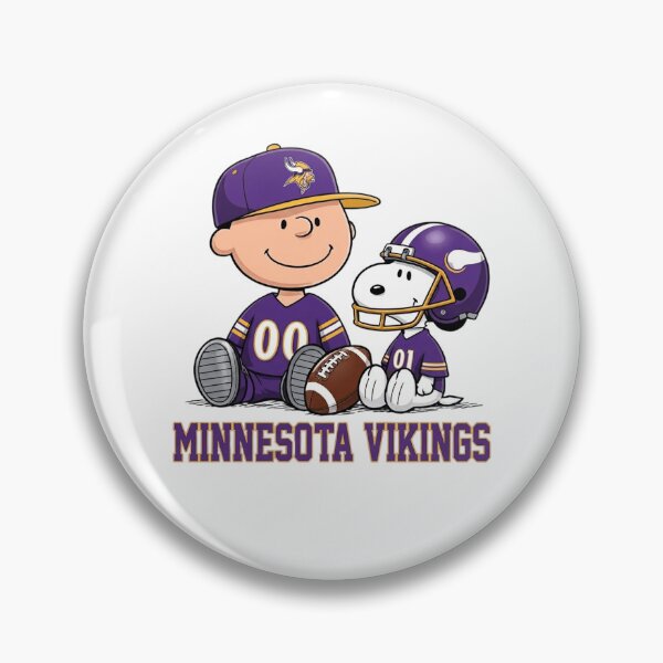 Item preview, Snoopy And Charlie Minnesota Football Fan designed and sold by CaneufeyCip.