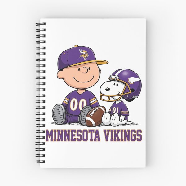 Item preview, Snoopy And Charlie Minnesota Football Fan designed and sold by CaneufeyCip.