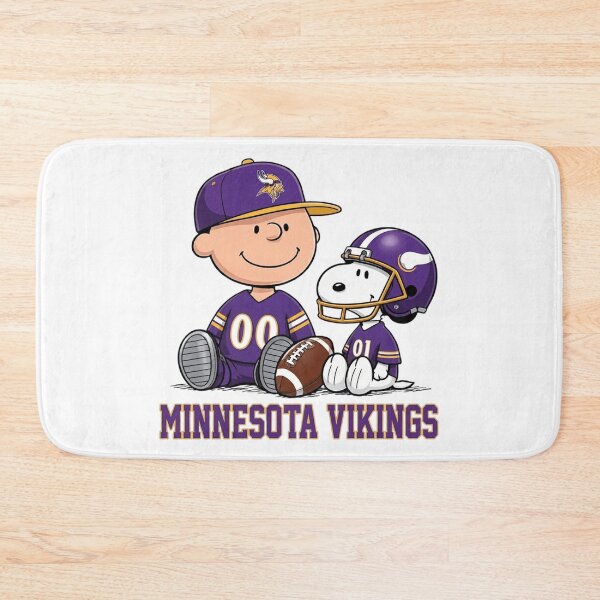 Item preview, Snoopy And Charlie Minnesota Football Fan designed and sold by CaneufeyCip.