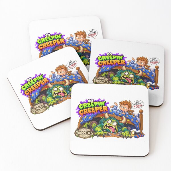 Item preview, Unfortunate Oddities - Creepin’ Creeper - Under the Bed designed and sold by WheelieGdArt.