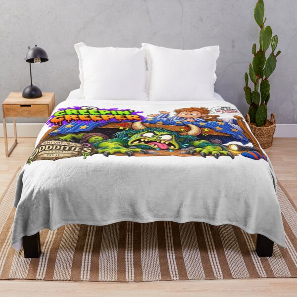 Item preview, Unfortunate Oddities - Creepin’ Creeper - Under the Bed designed and sold by WheelieGdArt.