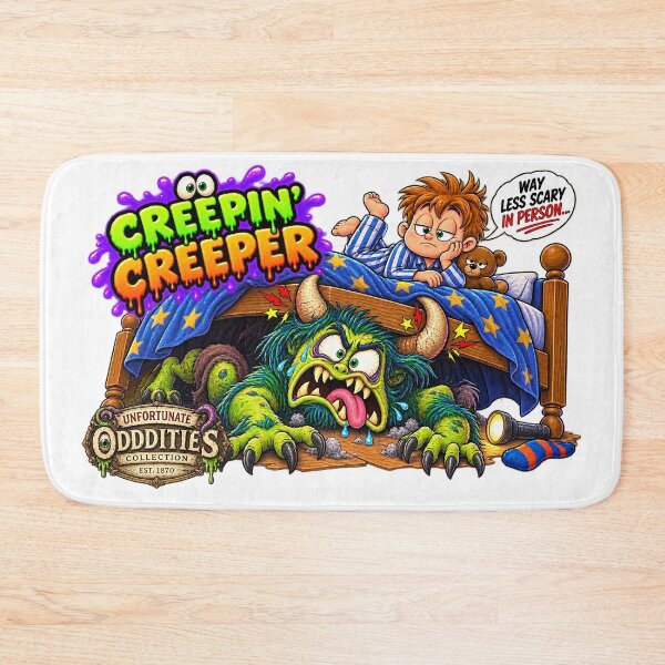 Item preview, Unfortunate Oddities - Creepin’ Creeper - Under the Bed designed and sold by WheelieGdArt.