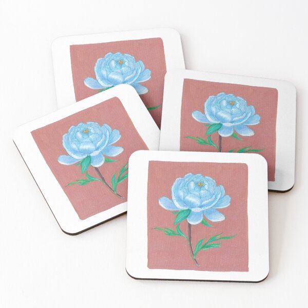 Item preview, Blue Peony designed and sold by ombradellaluna.