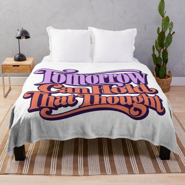 Item preview, Tomorrow Can Hold That Thought Swash Lettering designed and sold by Bikivuno.