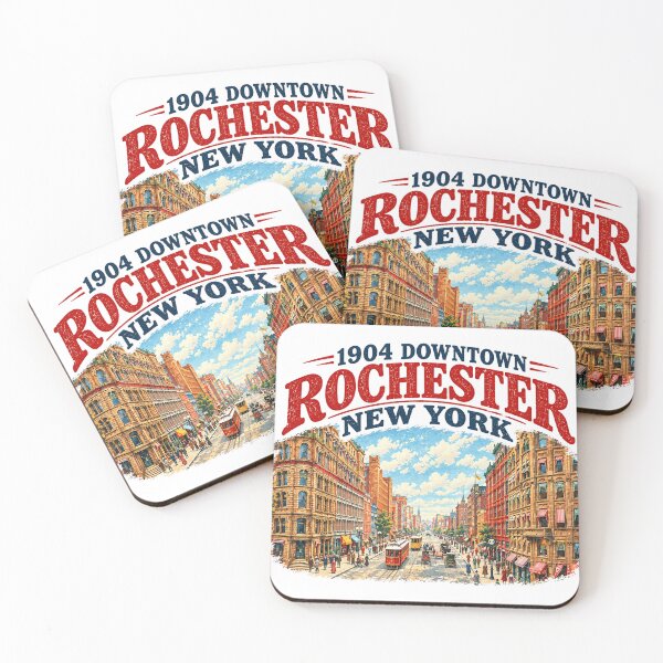 Item preview, DownTown Rochester 1904 New York designed and sold by yunamaliskova.